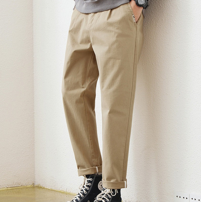 Pantalón recto hombre algodón estilo urbano - Augusto