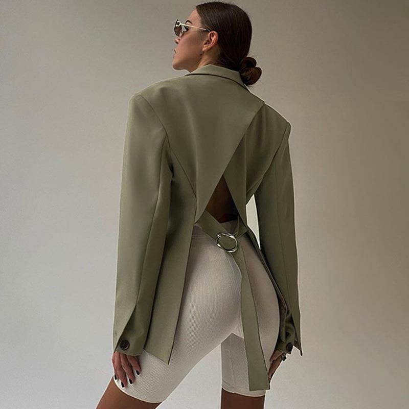 Blazer sin espalda para mujer - Carlotta