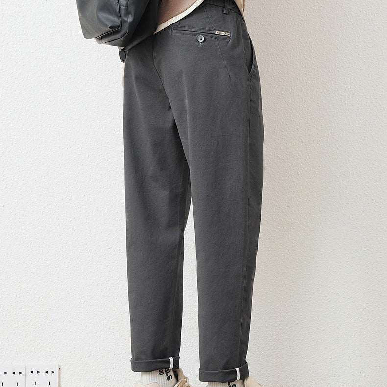 Pantalón recto hombre algodón estilo urbano - Augusto