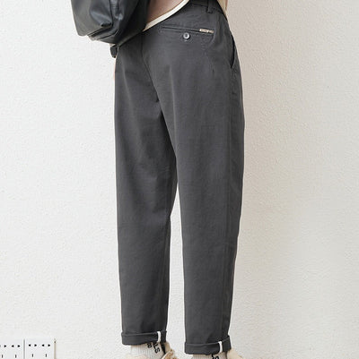 Pantalón recto hombre algodón estilo urbano - Augusto