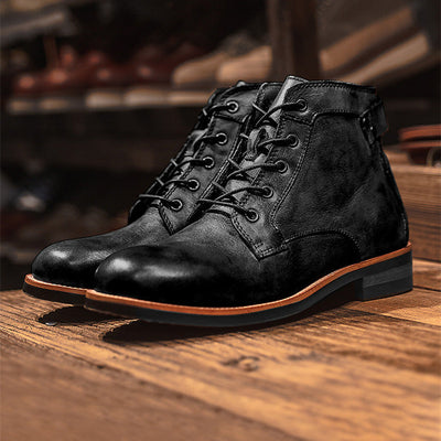 Botas de cuero para hombre estilo vintage - Xavi