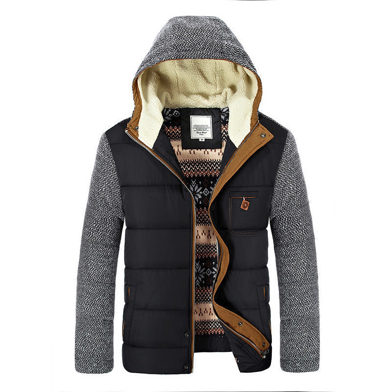 Chaqueta de otoño acolchada con capucha - Alaric