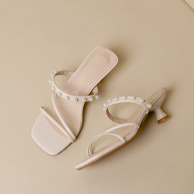 Melina - Elegantes tacones con abalorios para mujer en verano