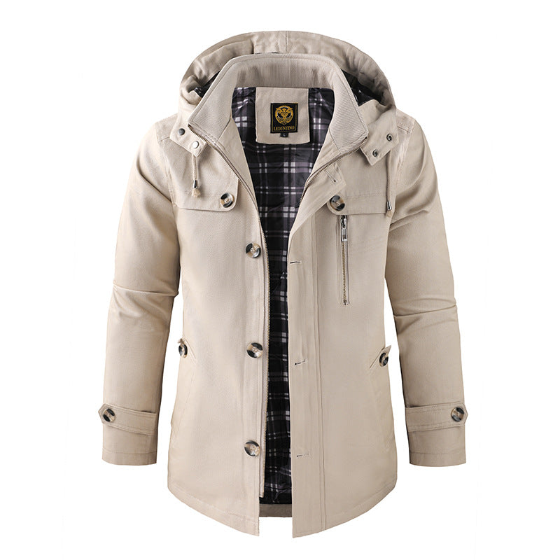 Chaqueta casual con capucha - Emerik