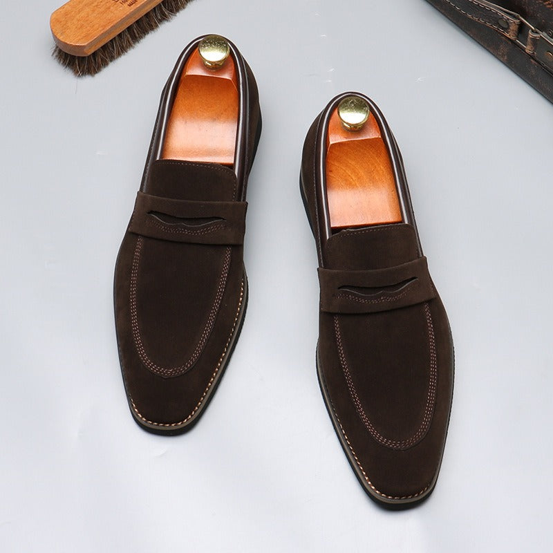 Mocasines hombre estilo clásico británico color café - Westbury