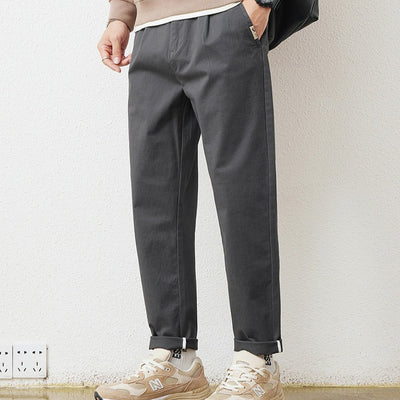 Pantalón recto hombre algodón estilo urbano - Augusto