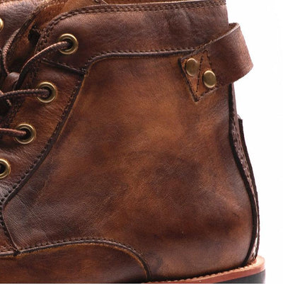 Botas de cuero para hombre estilo vintage - Xavi