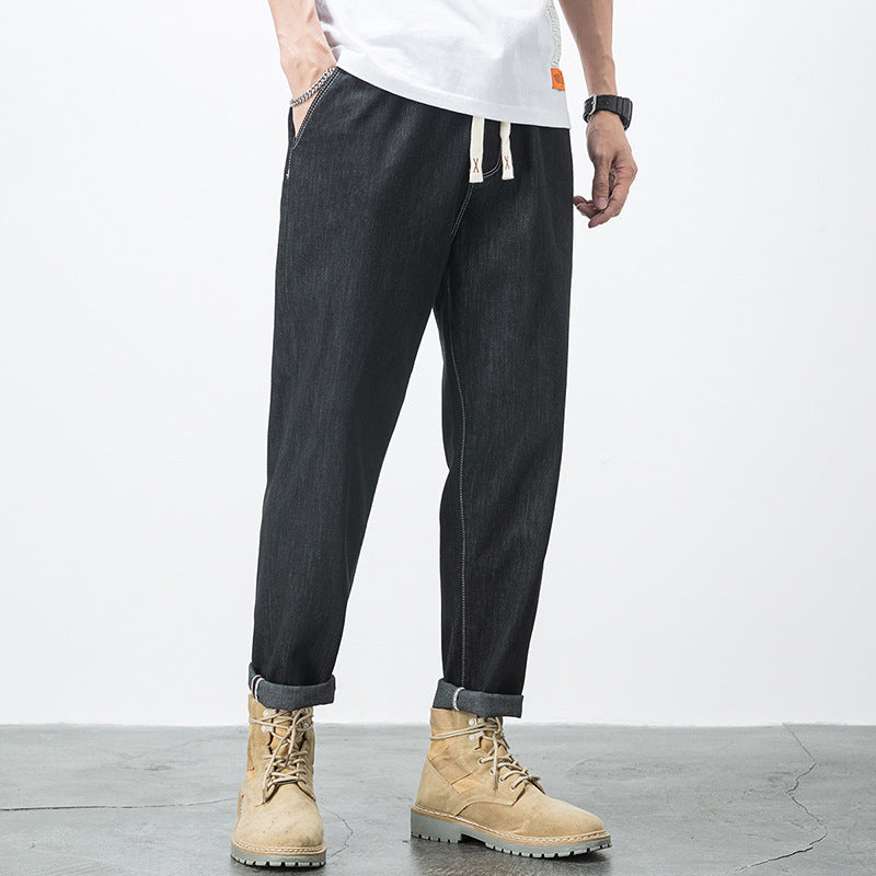 Pantalon hombre denim recto - Leonidas