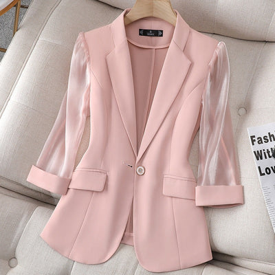 Blazer de piel vegana - Olivia
