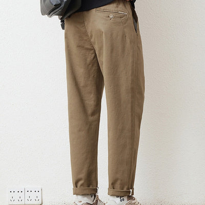 Pantalón recto hombre algodón estilo urbano - Augusto