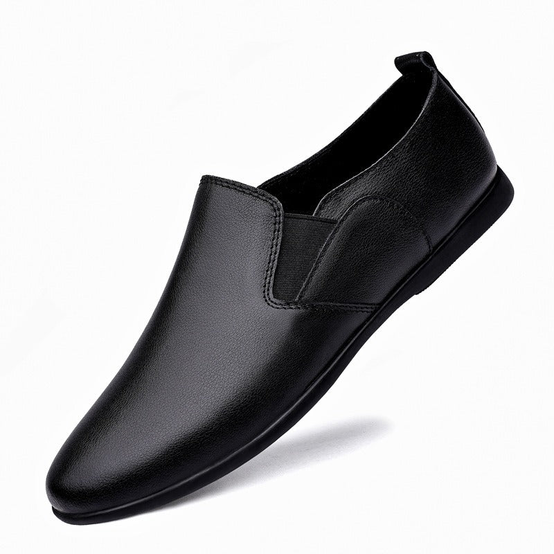 Mocasines hombre cuero sintético estilo formal slip on - Julián