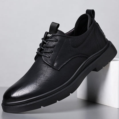 Zapatos casuales hombre cuero sintético suela robusta - Tomás