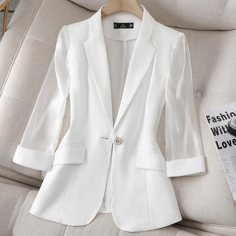 Blazer de piel vegana - Olivia