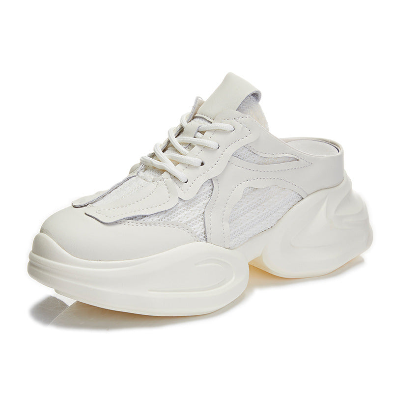 Yessy - Zapatos de tacón medio transpirables y a la moda