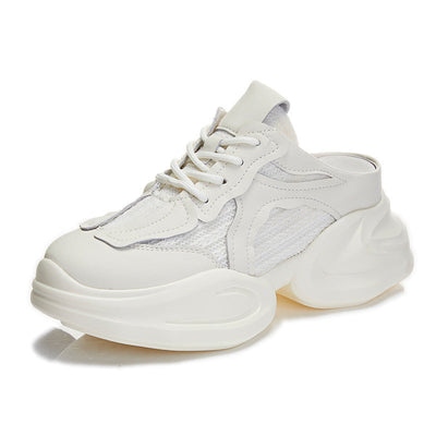 Yessy - Zapatos de tacón medio transpirables y a la moda