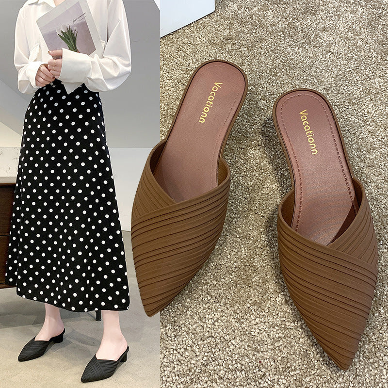 Yolanda - Zapatos de exterior para mujer con tacón medio alto