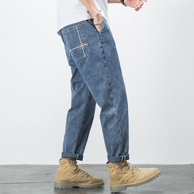 Pantalon hombre denim recto - Leonidas