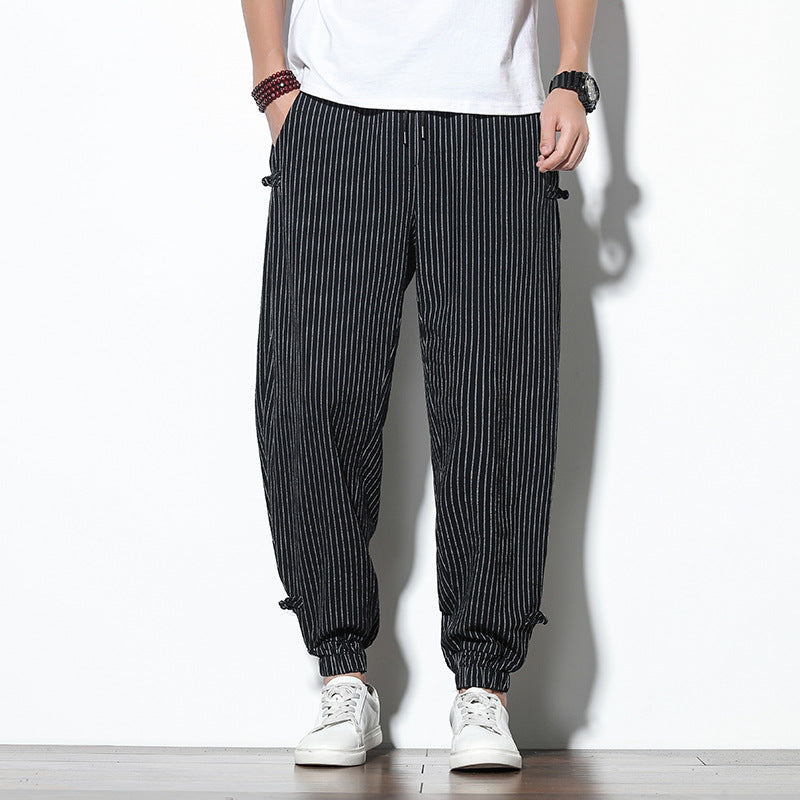 Pantalon hombre estampado de rayas - Matteo