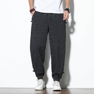 Pantalon hombre estampado de rayas - Matteo