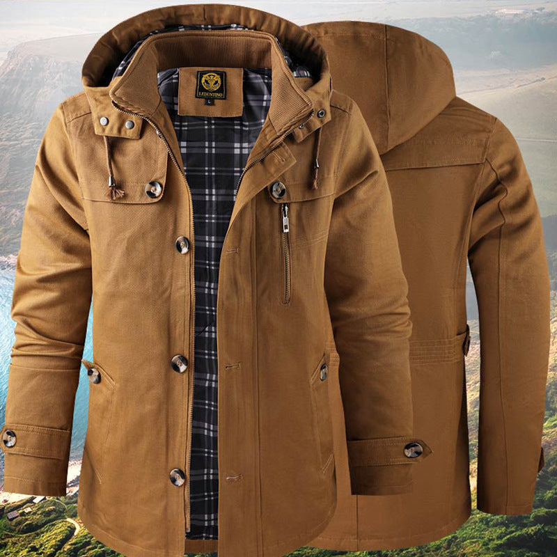 Chaqueta casual con capucha - Emerik