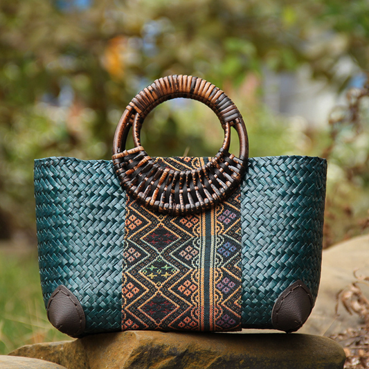 Bolso Bohemio Tejido Delicia