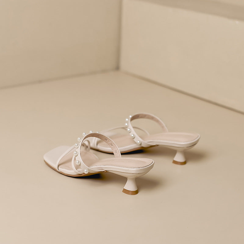 Melina - Elegantes tacones con abalorios para mujer en verano