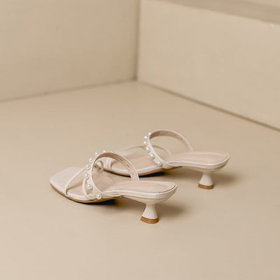 Melina - Elegantes tacones con abalorios para mujer en verano