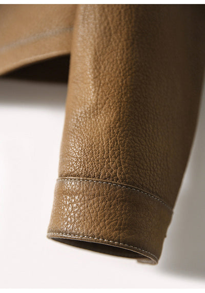 Chaqueta elegante de piel - Silvana