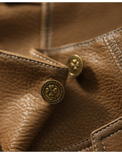 Chaqueta elegante de piel - Silvana