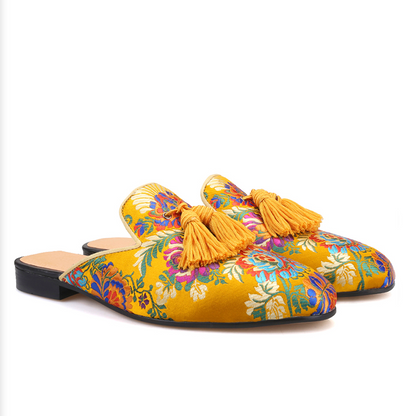 Mules Planos Elegantes Princeton Klimt