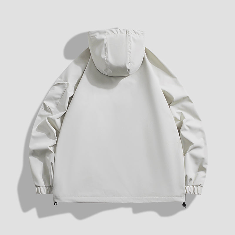 Chaqueta Cargo Cortaviento con Capucha - Lukas