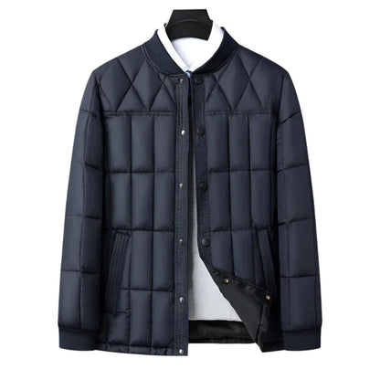 Chaqueta acolchada ligera para hombre en beige - Noud