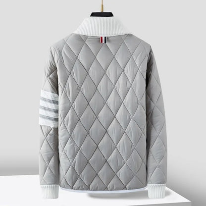 Sudadera acolchada con cremallera para hombre - Adam