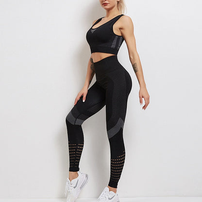 Hennie Sport - Leggings Deportivos con Cintura Alta