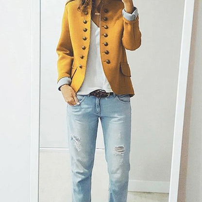 Madleen - Blazer con botones modernos