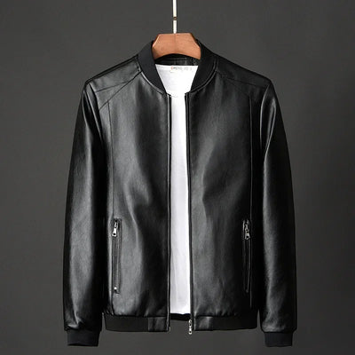 Chaqueta bomber para hombre en piel - Darel