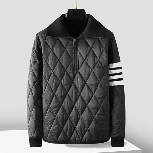 Sudadera acolchada con cremallera para hombre - Adam