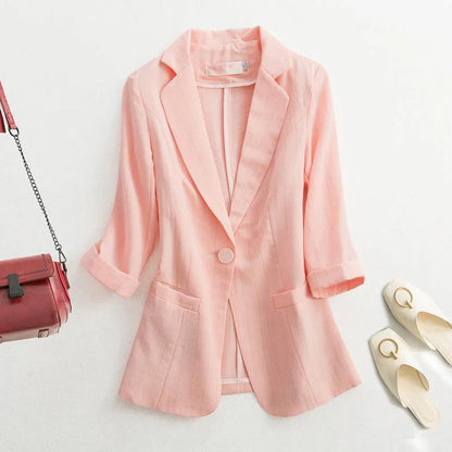 Blazer solapa elegante - Adrielle