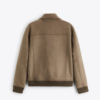 Chaqueta para hombre efecto ante - Marceau