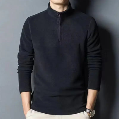Jersey polar para hombre con media cremallera - Braden