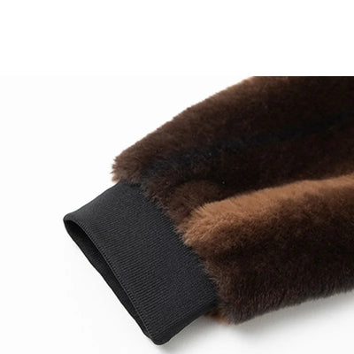 Chaqueta de pelo sintetico para hombre estilo lujoso - Eryon