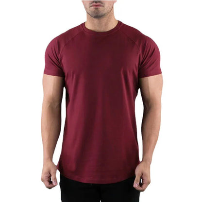 Camiseta slim fit hombre - Cómoda - Cuello redondo