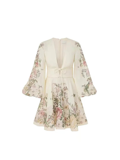 Mahalia - Vestido de tirantes con estampado floral