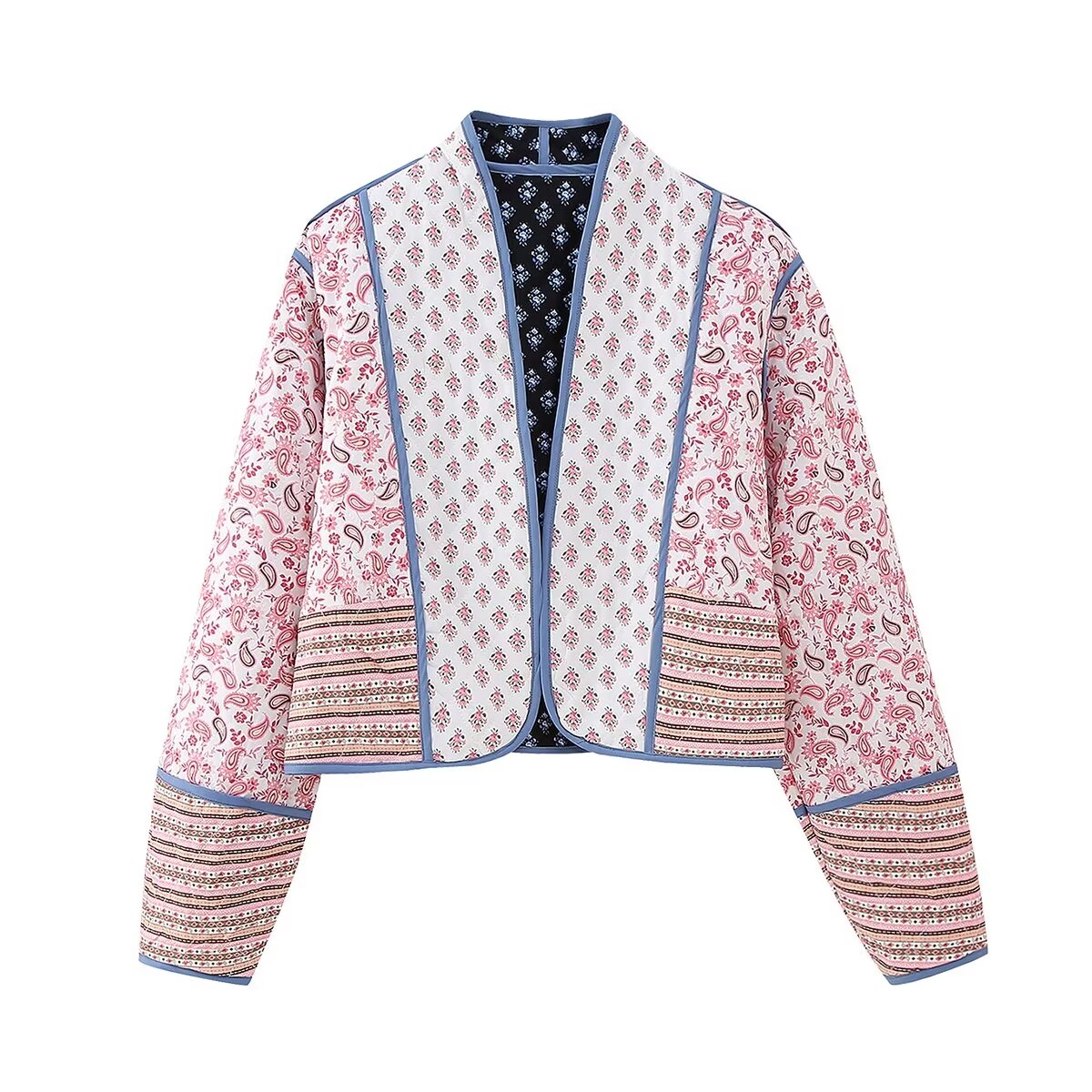 Rosalie - Chaqueta de mujer con estampado floral