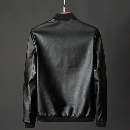 Chaqueta bomber para hombre en piel - Darel