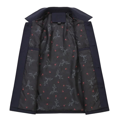 Chaqueta casual vegana con bolsillos de parche y botones - Samuel