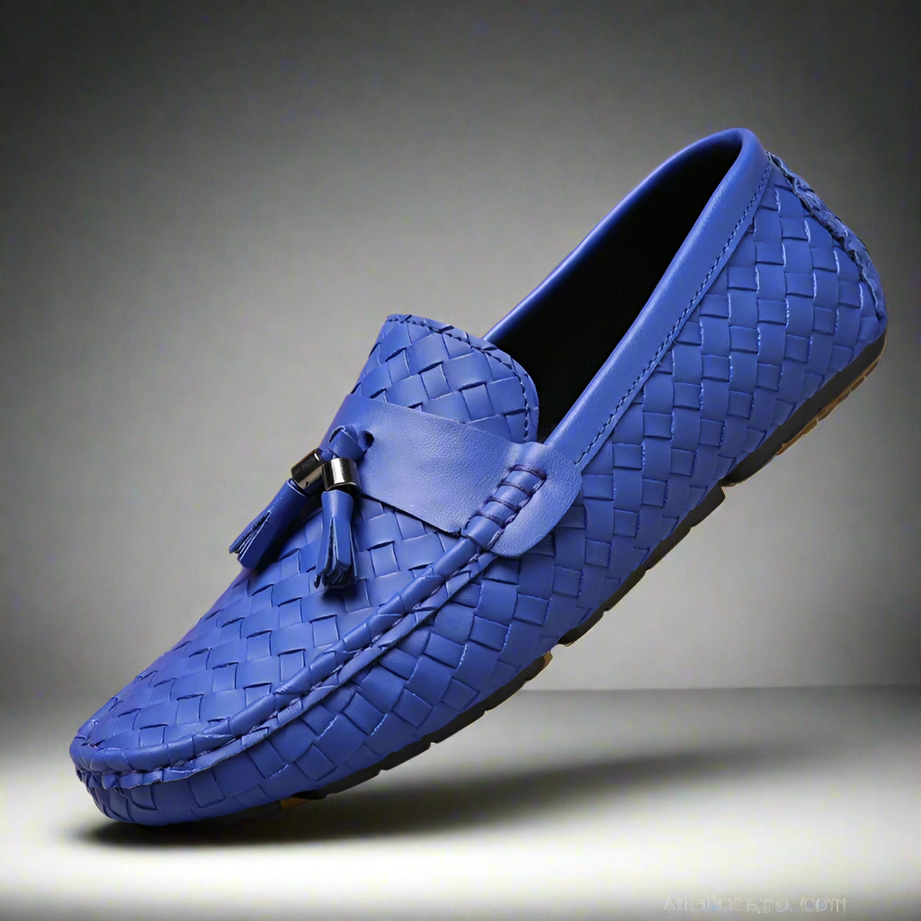 Mocasín de piel con borla - Davin