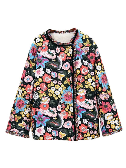 ColorCascade - Elegante chaqueta para la próxima primavera