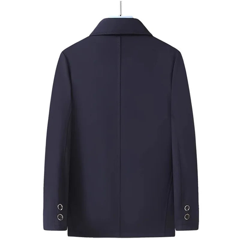 Chaqueta casual vegana con bolsillos de parche y botones - Samuel