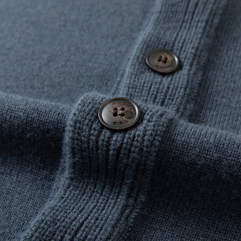 Cardigan de punto para hombre con botones - Elian